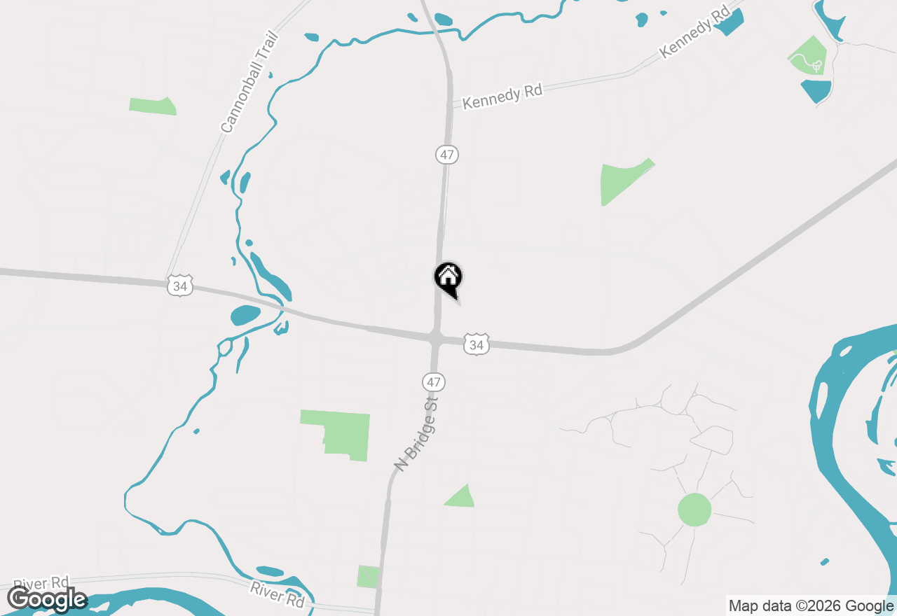 Map of 1508 N Bridge Street, Yorkville, IL 60560