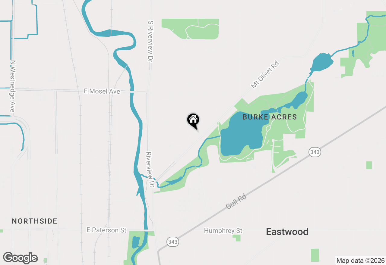 Map of 2301 Oxford Street, Kalamazoo, MI 49004