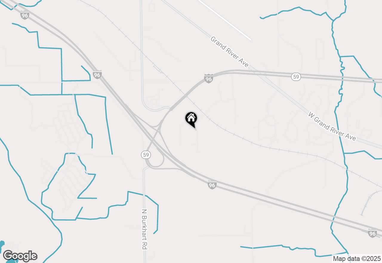 Map of 1063 Packard Drive, Howell, MI 48843