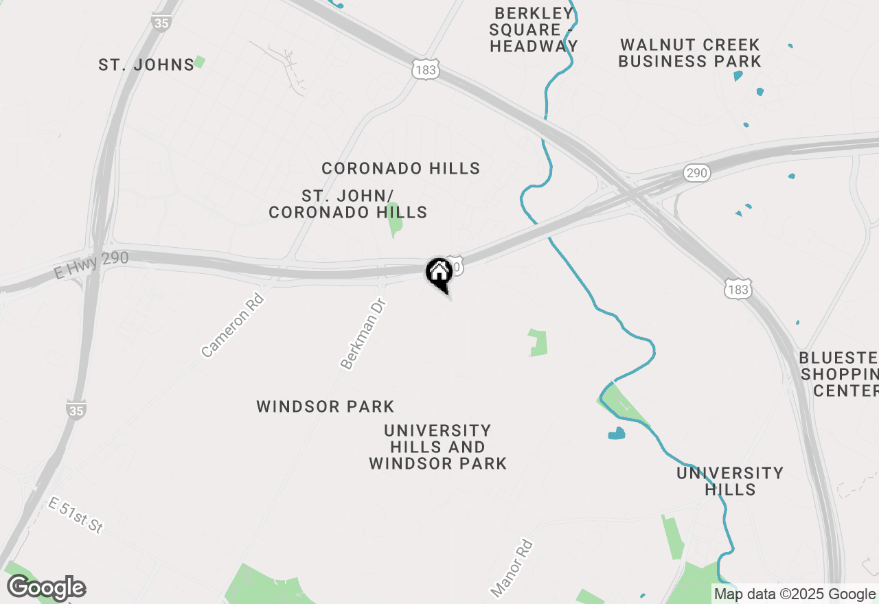 Map of 6716 Mira Loma Ln #A, Austin, TX 78723