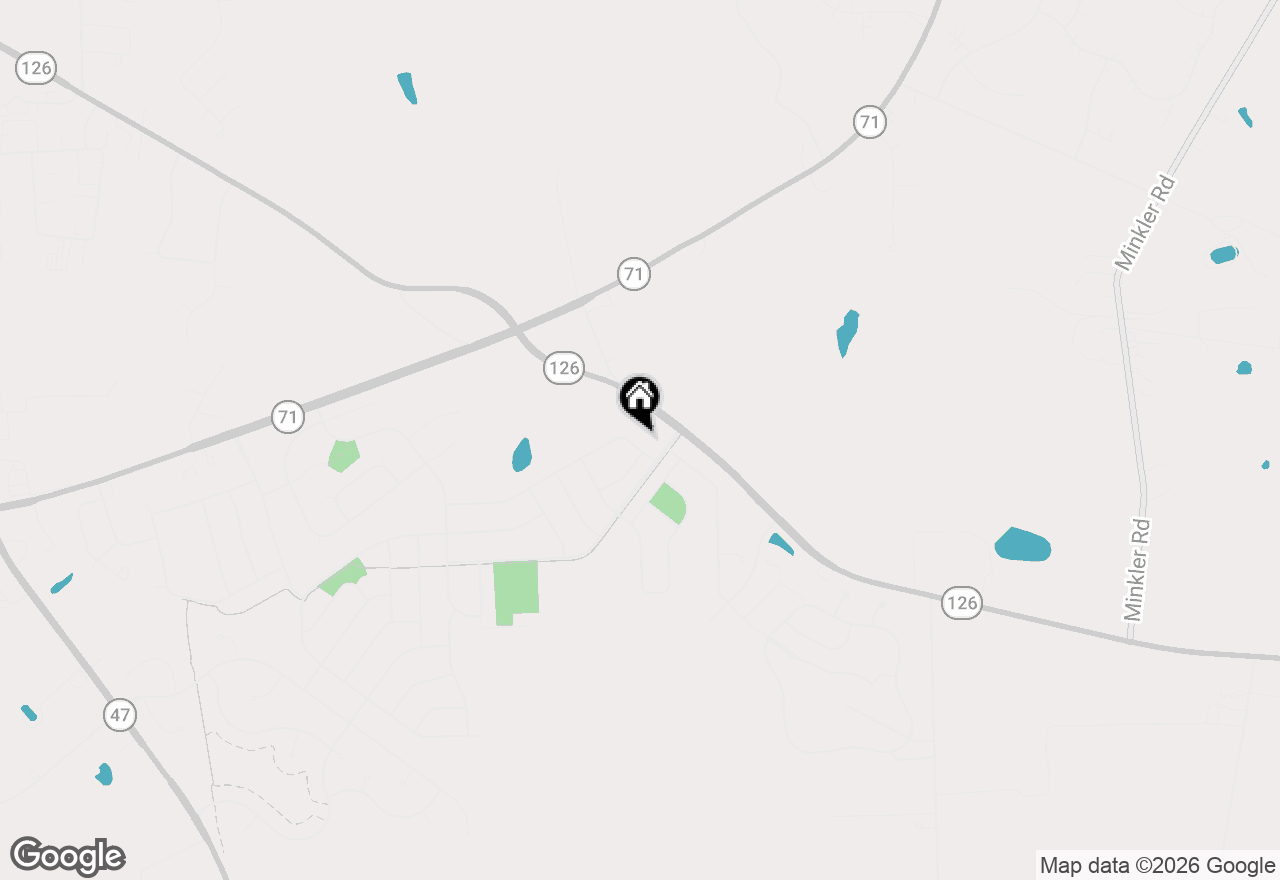 Map of 1147 Hampton Lane, Yorkville, IL 60560