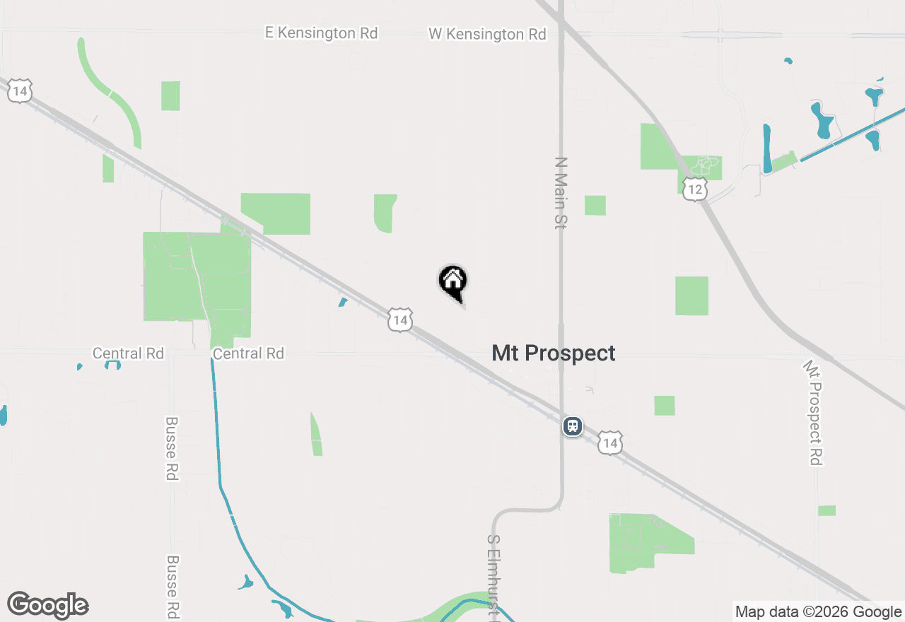 Map of 100 N Eastwood Avenue, Mount Prospect, IL 60056