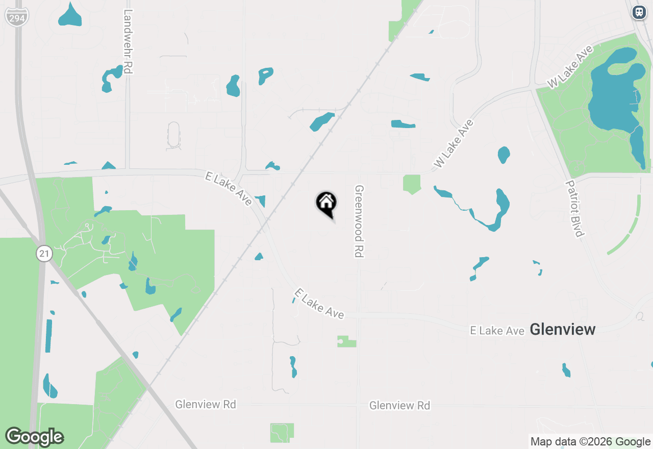 Map of 1610 Elmdale Avenue, Glenview, IL 60026