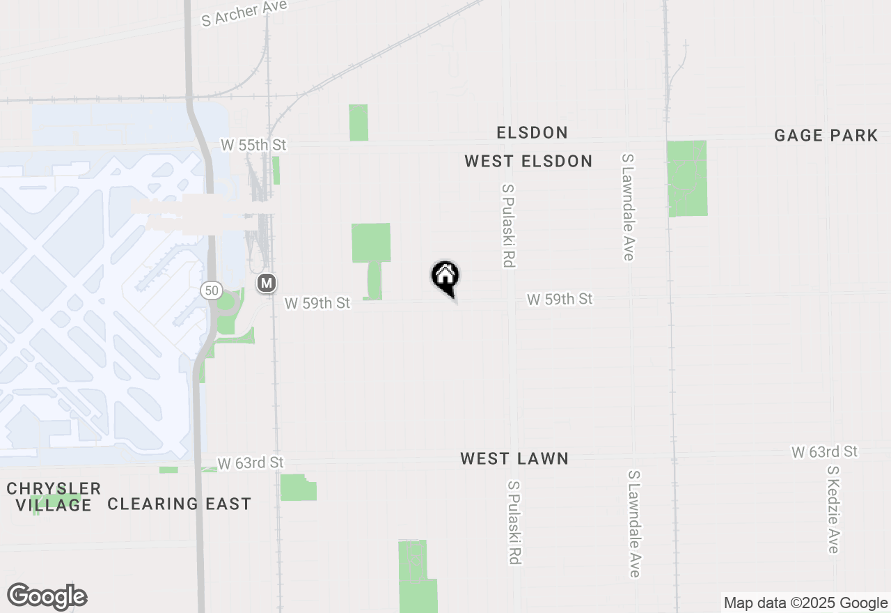 Map of 4141 W 59th Street, Chicago, IL 60629