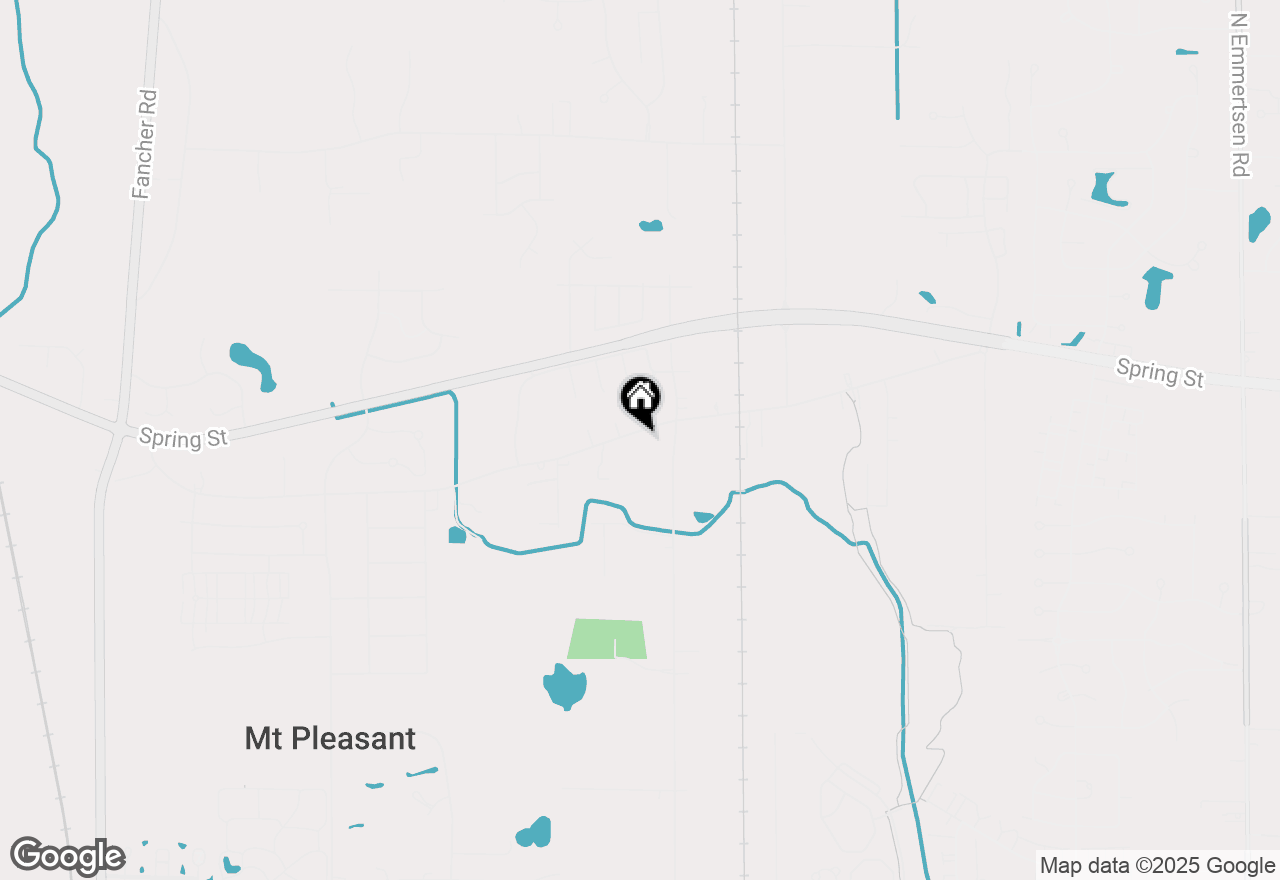 Map of 8009 Old Spring St, Racine, WI 53406