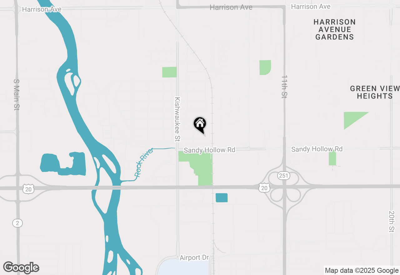 Map of 820 Taft Road, Rockford, IL 61109