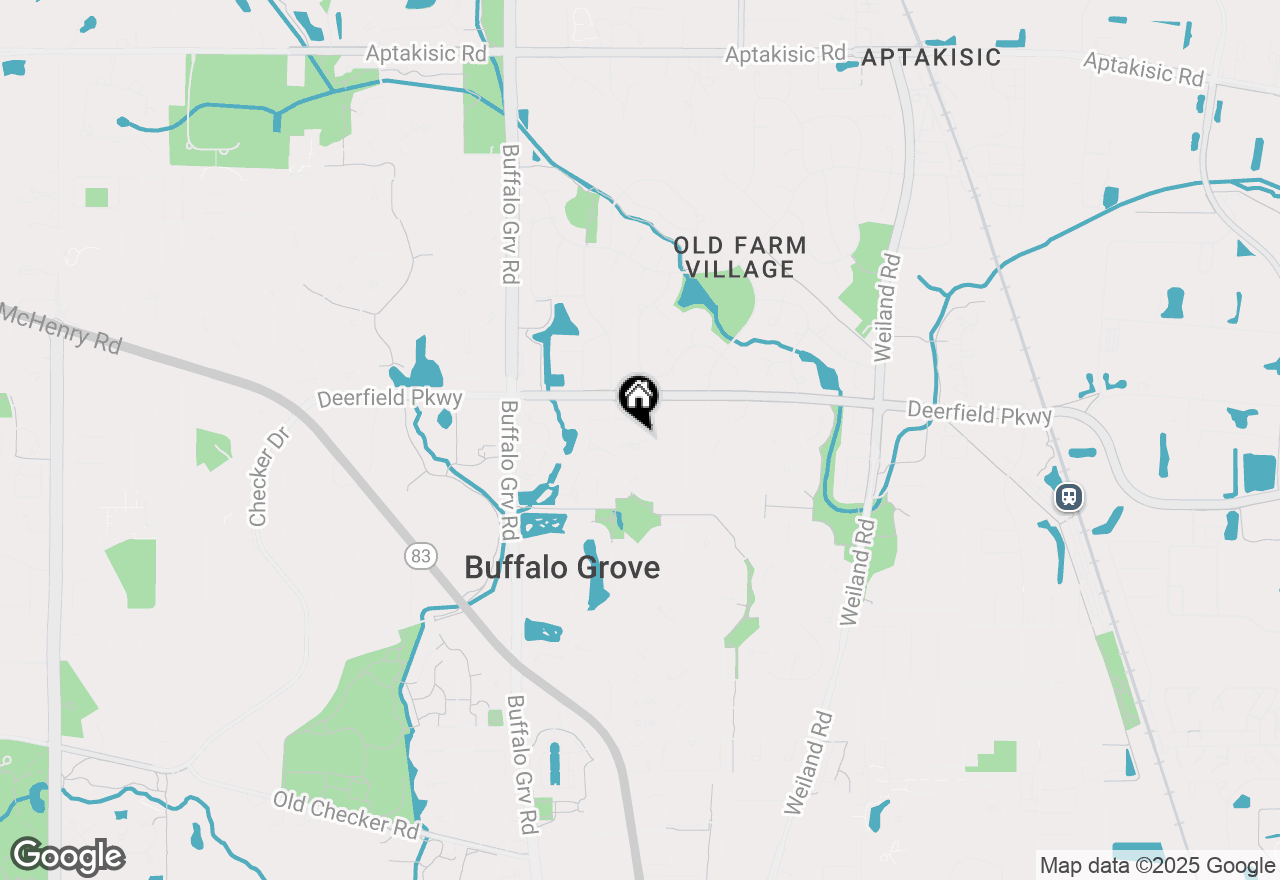 Map of 112 Autumn Court #112, Buffalo Grove, IL 60089