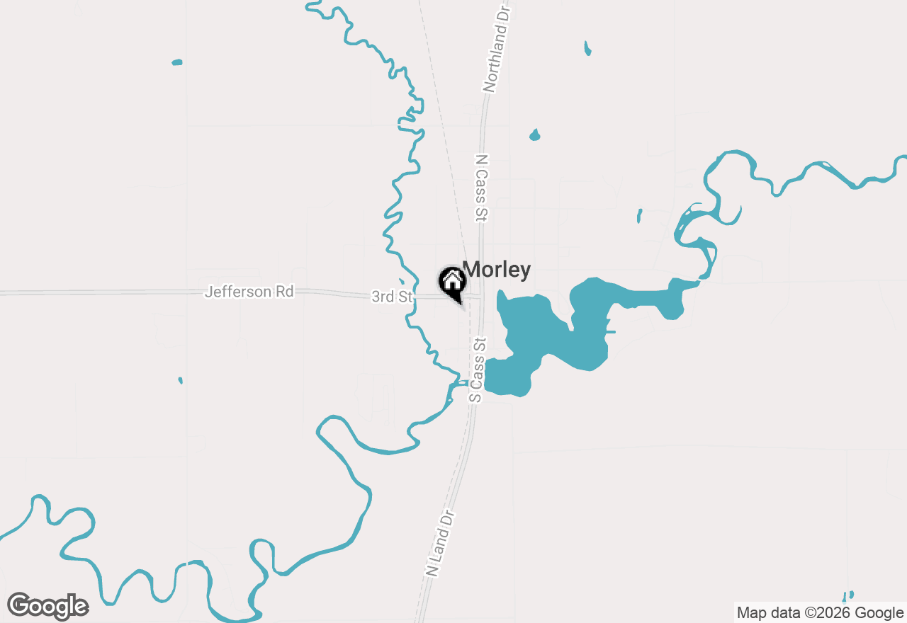 Map of 260 S Scott Street, Morley, MI 49336