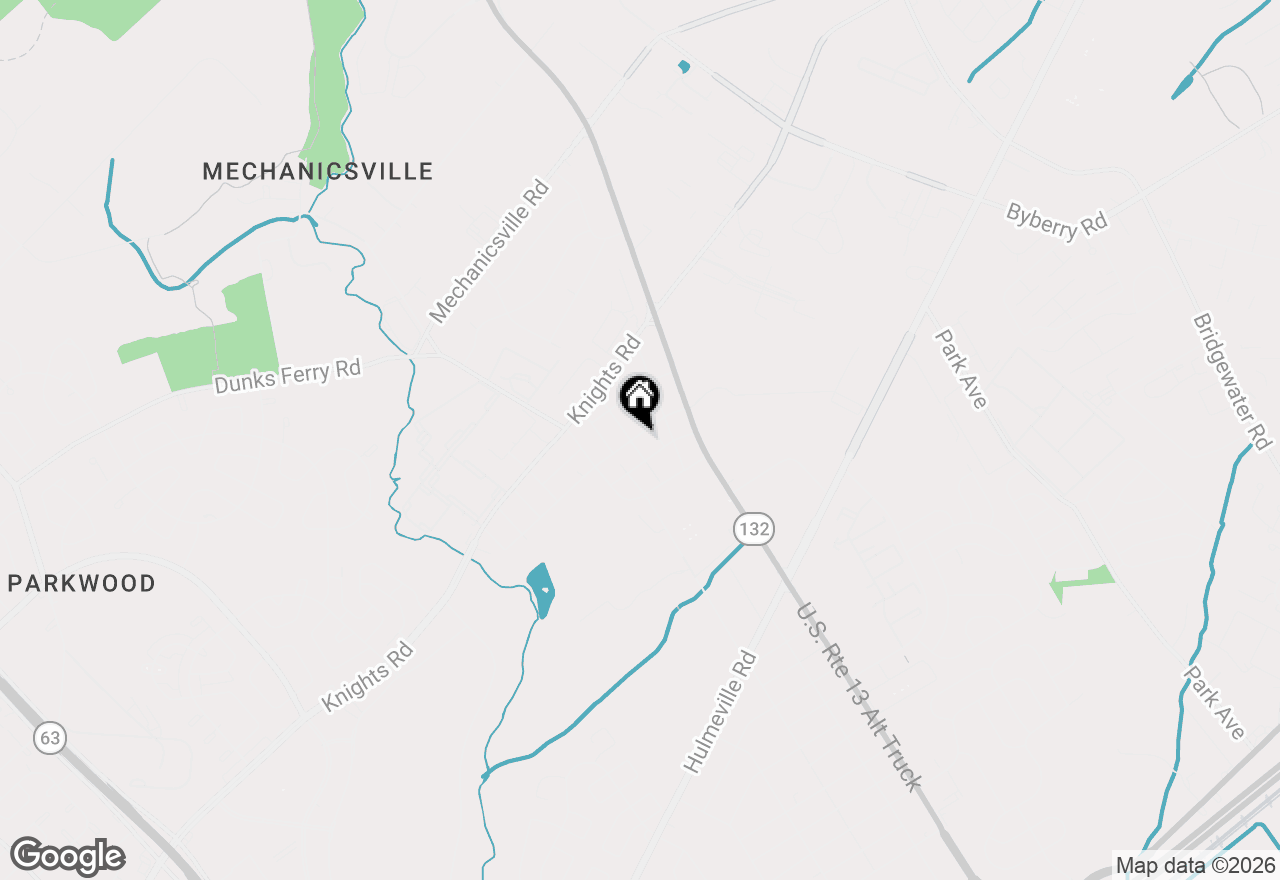 Map of 2815 Atlantic Avenue, Bensalem, PA 19020