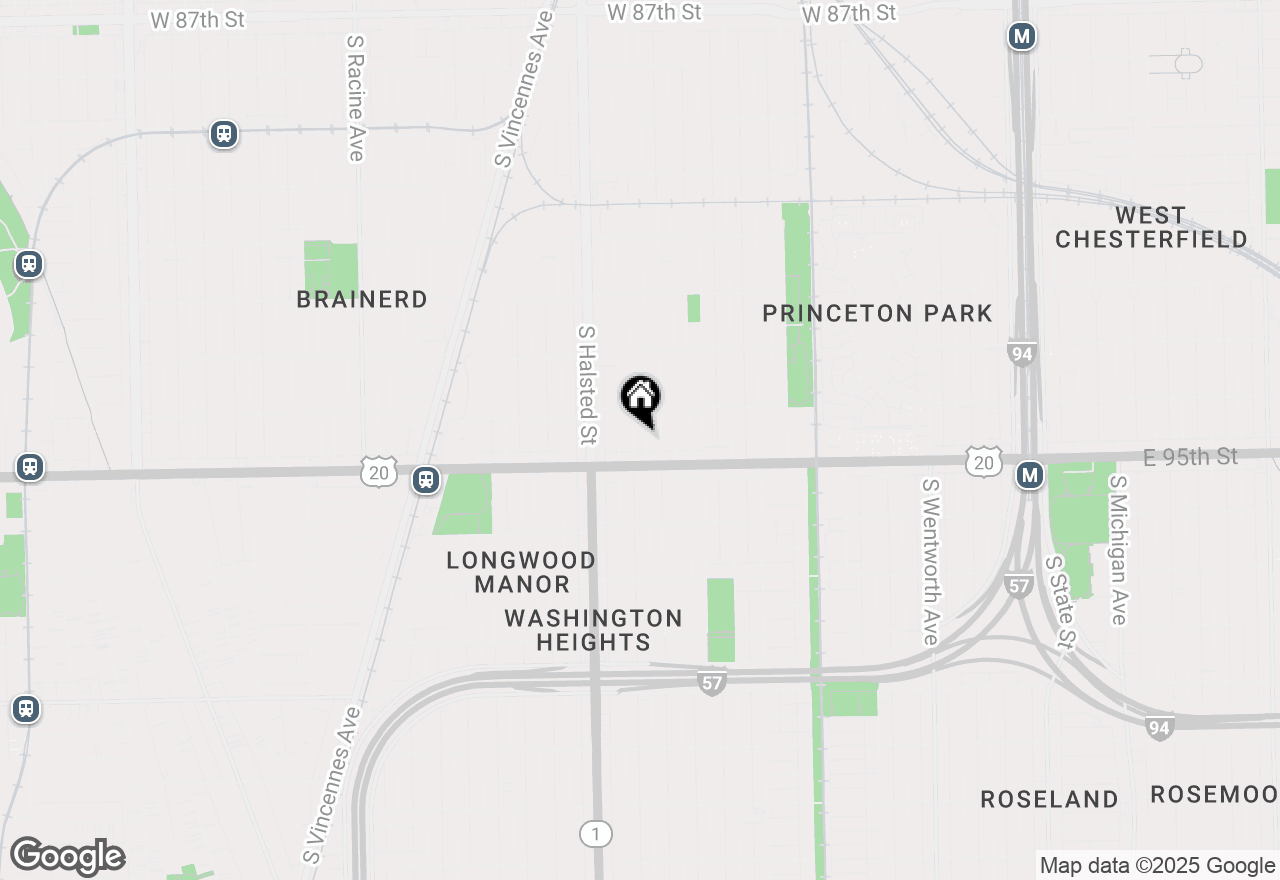 Map of 9432 S Union Avenue, Chicago, IL 60620