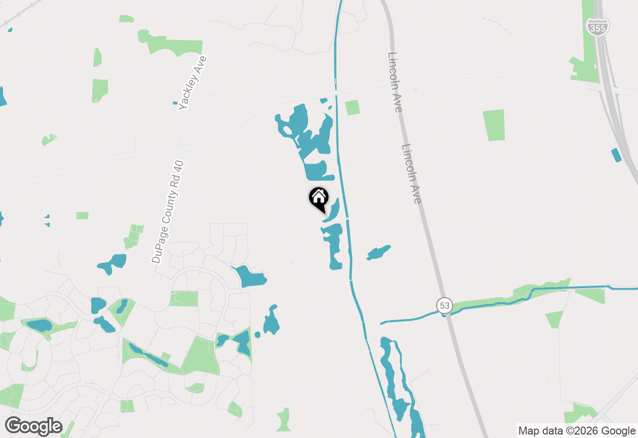 Map of 5880 Forest View Road #B, Lisle, IL 60532
