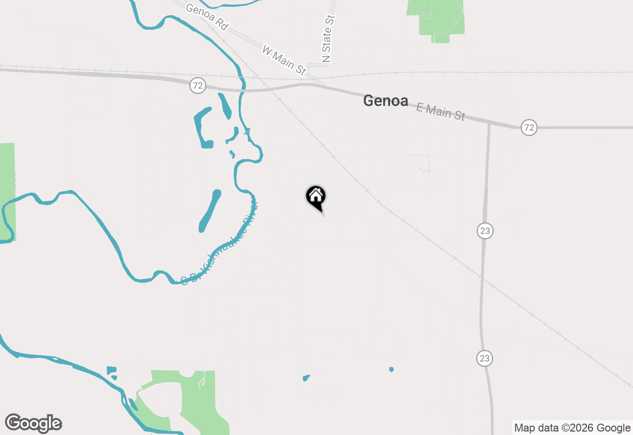 Map of 715 Cherry Tree Lane, Genoa, IL 60135