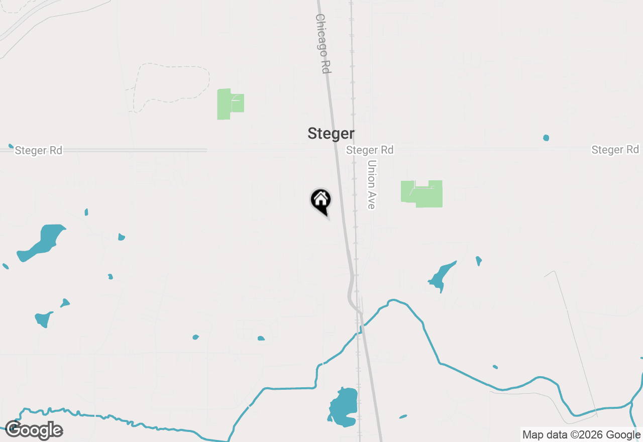 Map of 37 W 36th Place, Steger, IL 60475