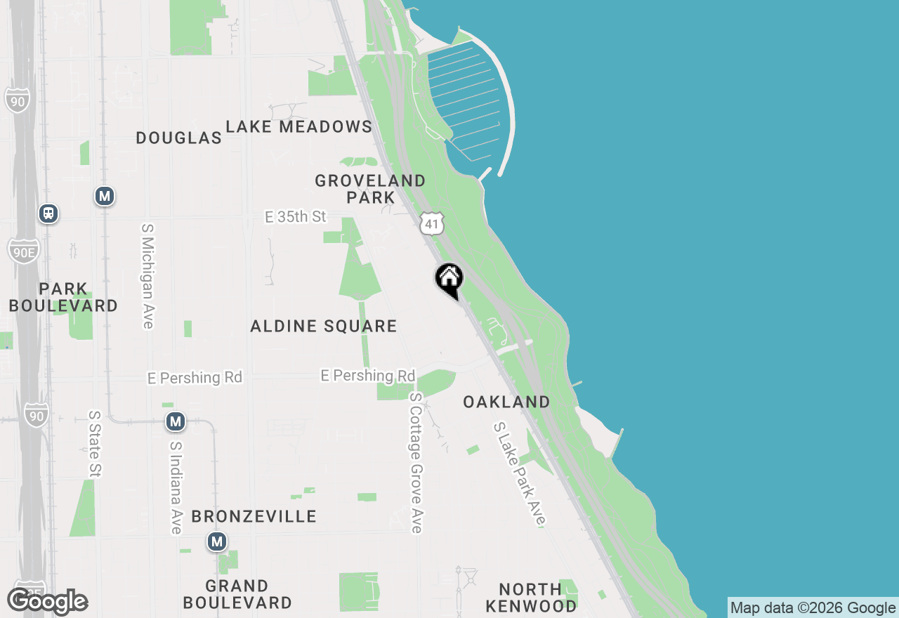 Map of 3769 S Lake Park Avenue, Chicago, IL 60653