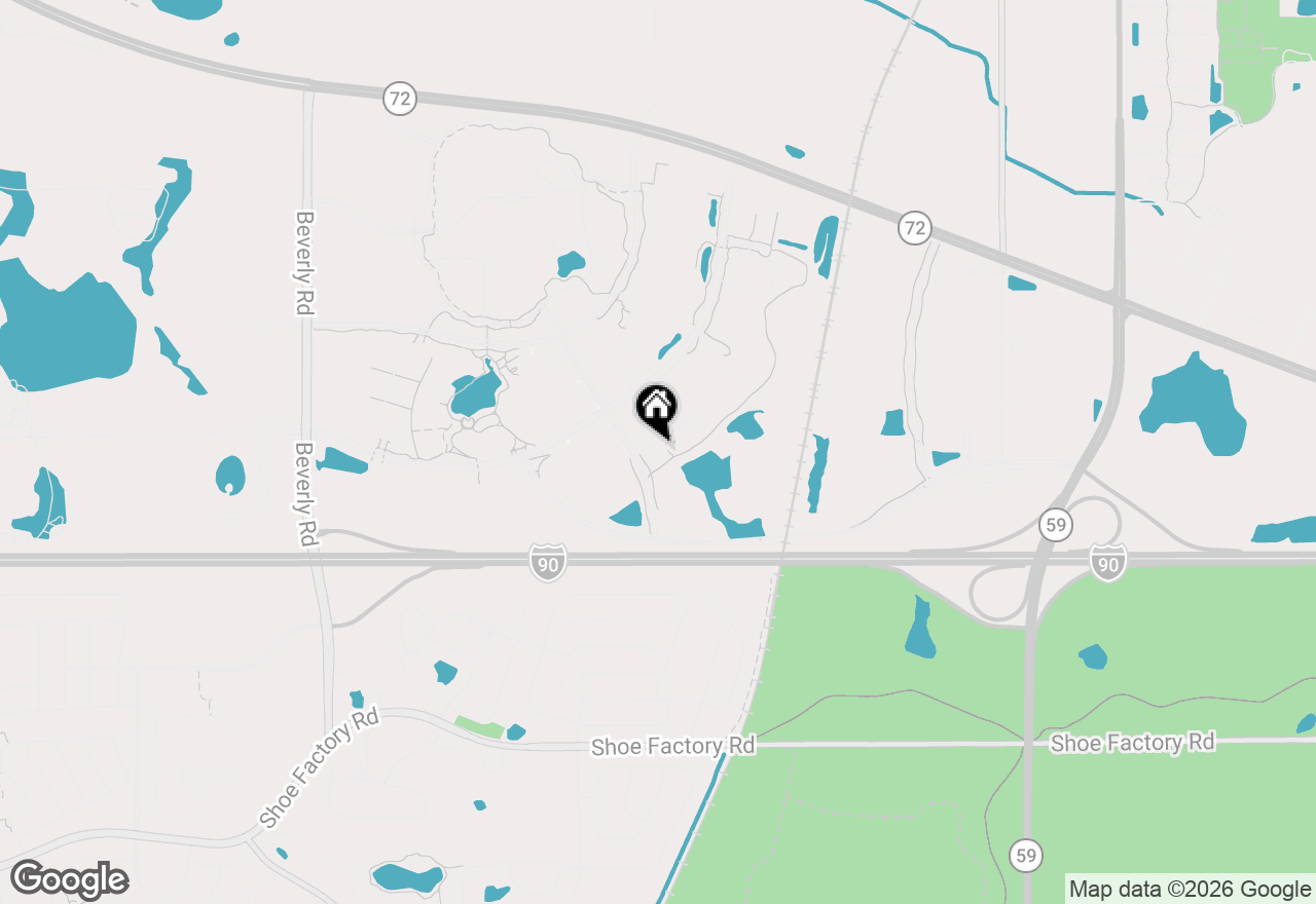 Map of 2049 Cabrillo Lane, Hoffman Estates, IL 60192