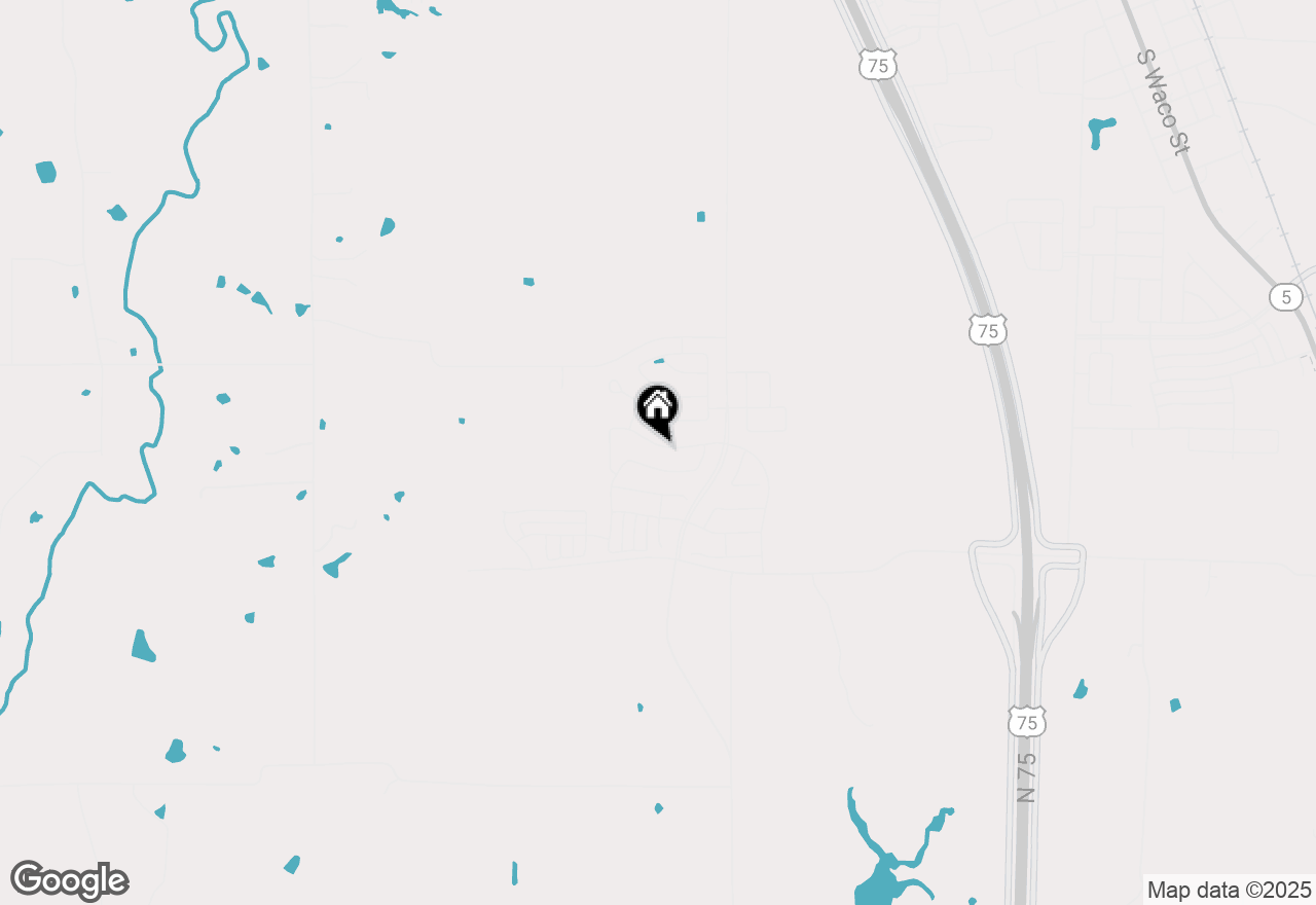 Map of 1845 Lakemont Drive, Van Alstyne, TX 75495