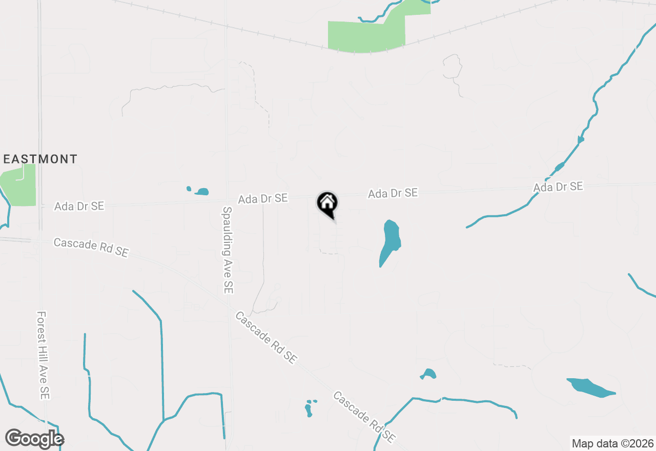 Map of 955 Bridge Walk Court Se, Ada, MI 49301