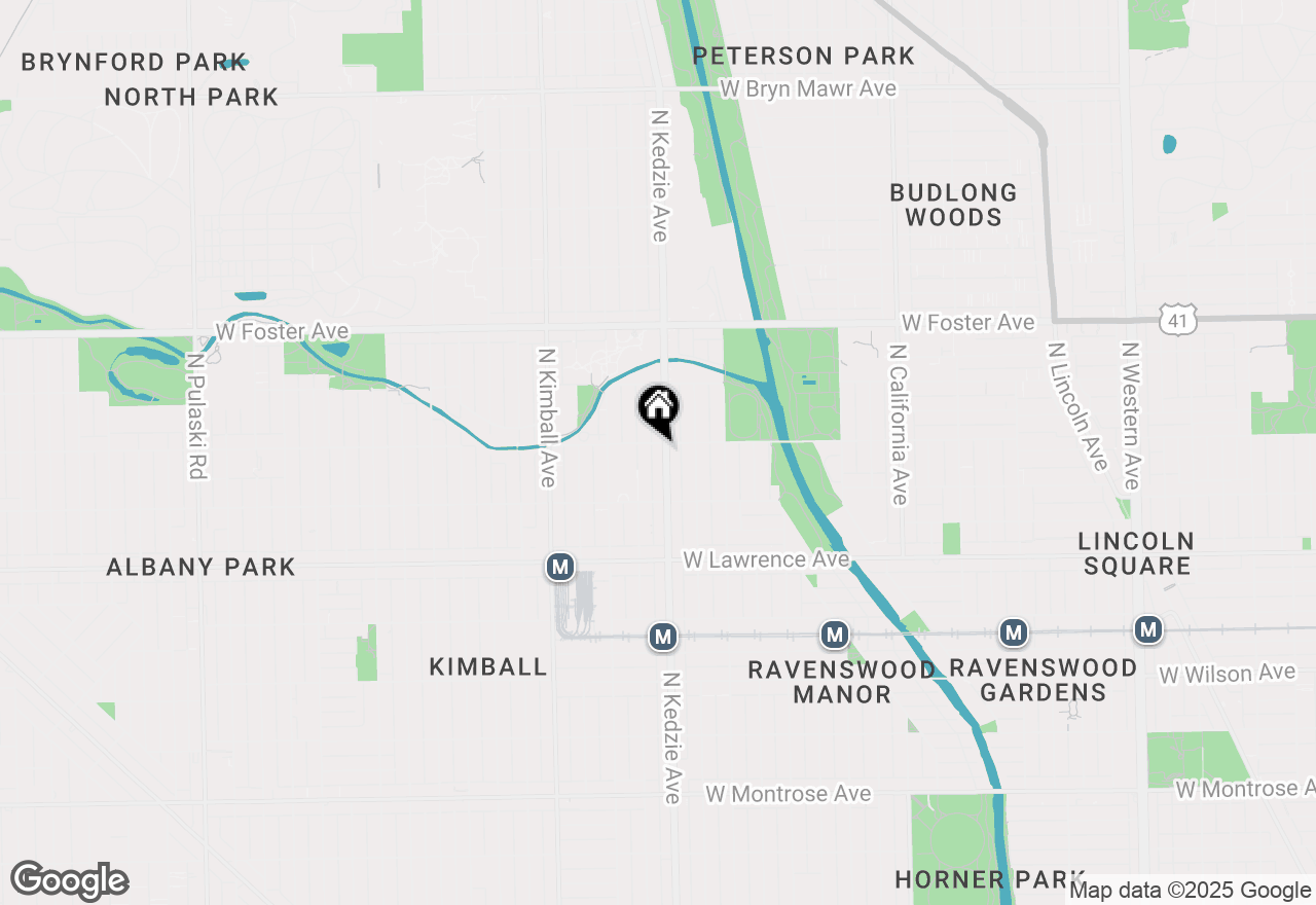 Map of 3203 W Argyle Street #2E, Chicago, IL 60625