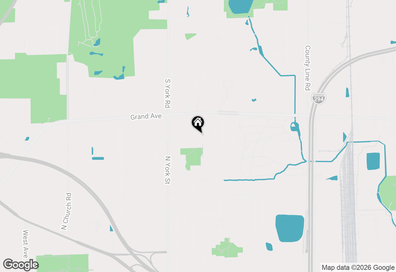 Map of 3N445 Jill Court, Elmhurst, IL 60126