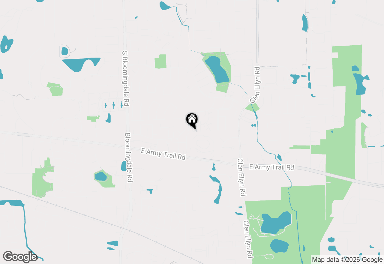 Map of 330 Hampton Court #A, Bloomingdale, IL 60108