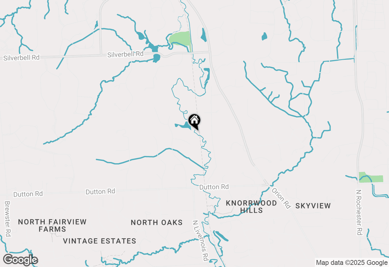Map of Parcel A Sheldon Rd, Rochester, MI 48306
