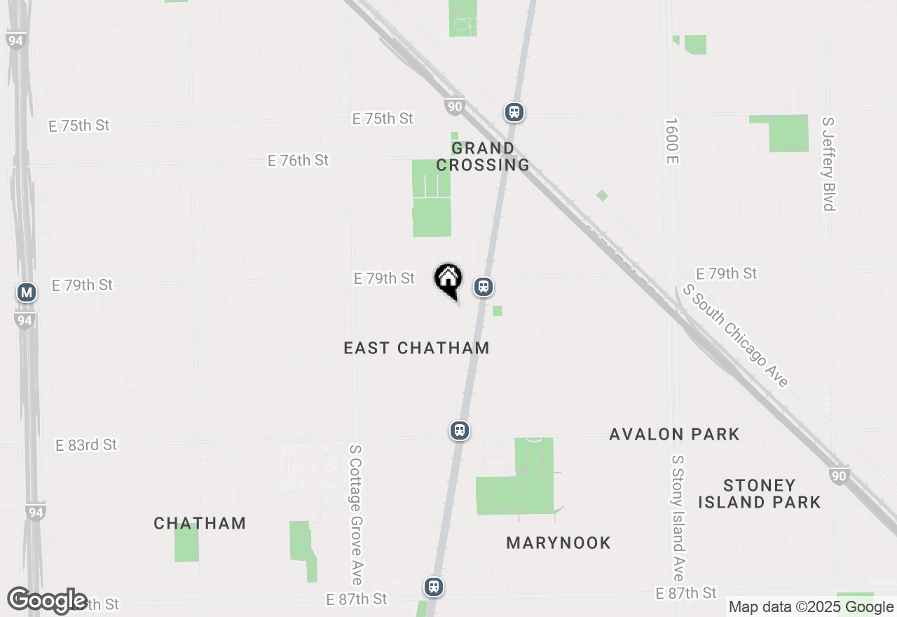 Map of 7948 S Dobson Avenue, Chicago, IL 60619