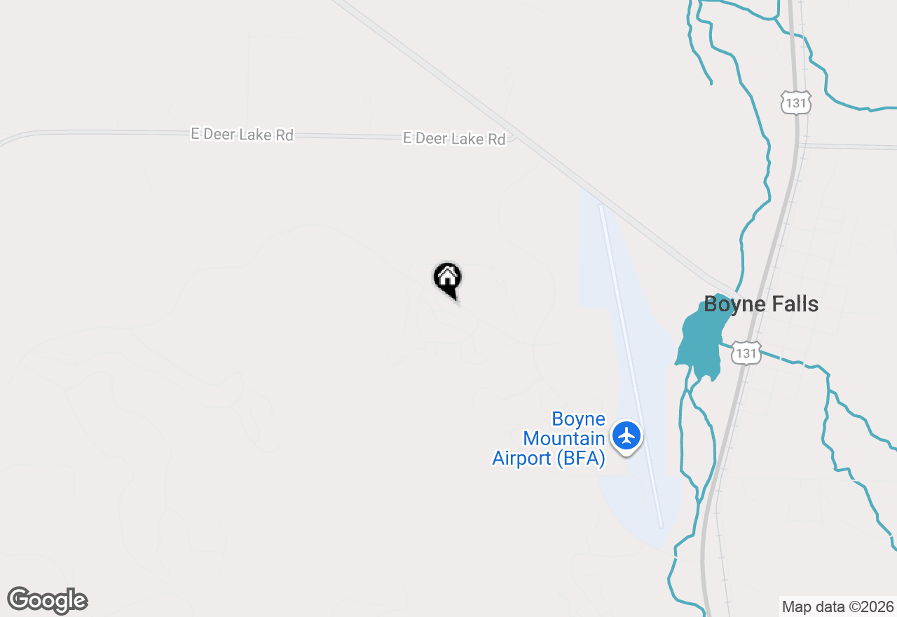 Map of 02538 Village Drive #87, Boyne Falls, MI 49713