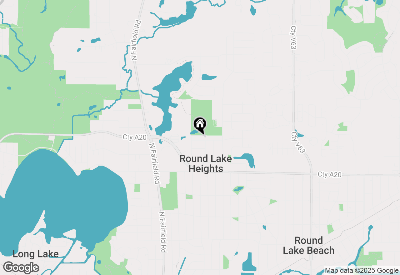 Map of 904 Warrior Street, Round Lake Heights, IL 60073