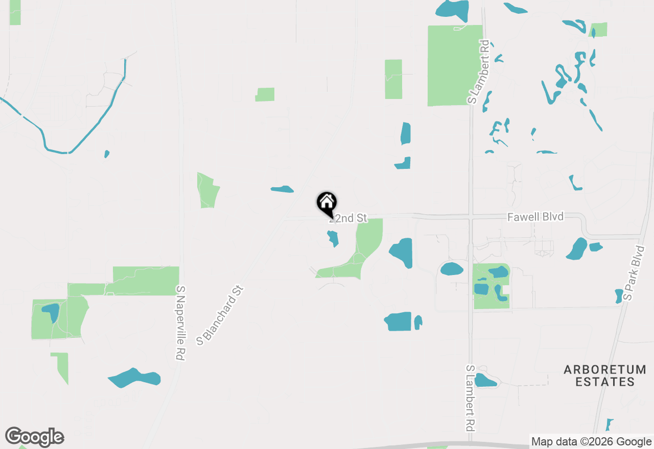 Map of 1171 Bunker Hill Court #E, Wheaton, IL 60189