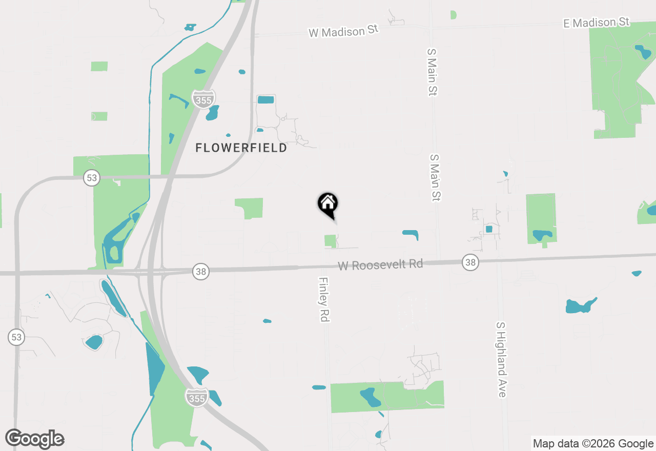 Map of 1133 S Finley Road #310, Lombard, IL 60148