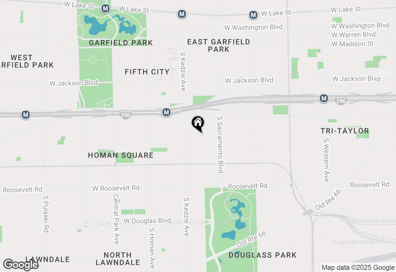 Map of 3115 W Lexington Street, Chicago, IL 60612