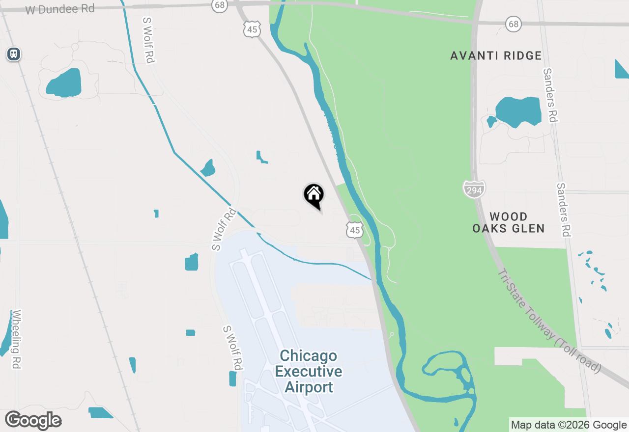 Map of 747 River Walk Drive, Wheeling, IL 60090