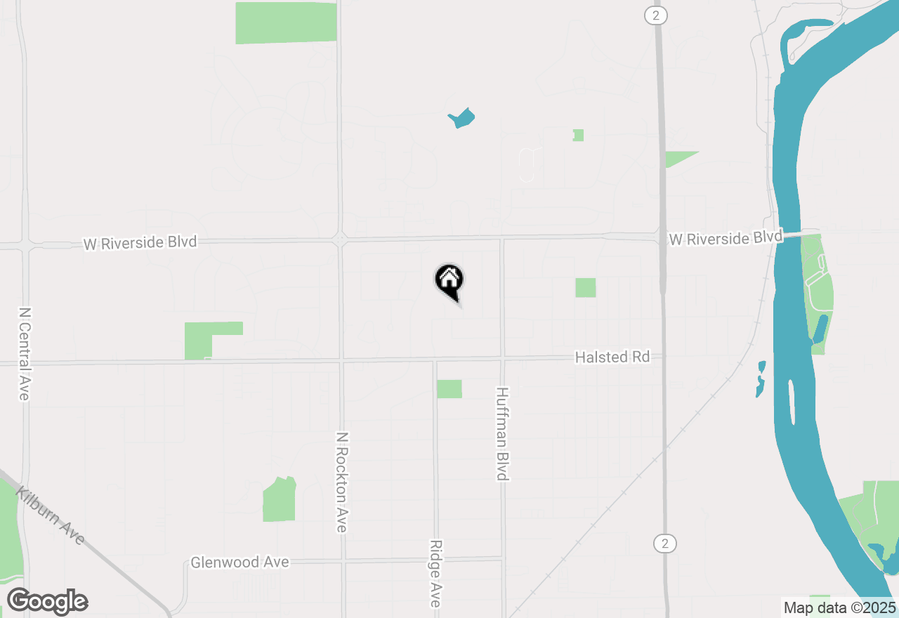 Map of 3507 Grouse Court, Rockford, IL 61103