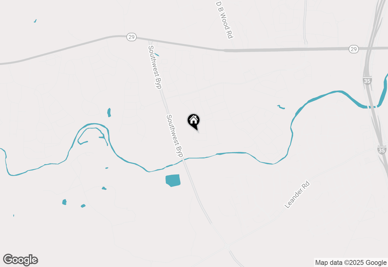 Map of 900 Violet Sunset Dr, Georgetown, TX 78628