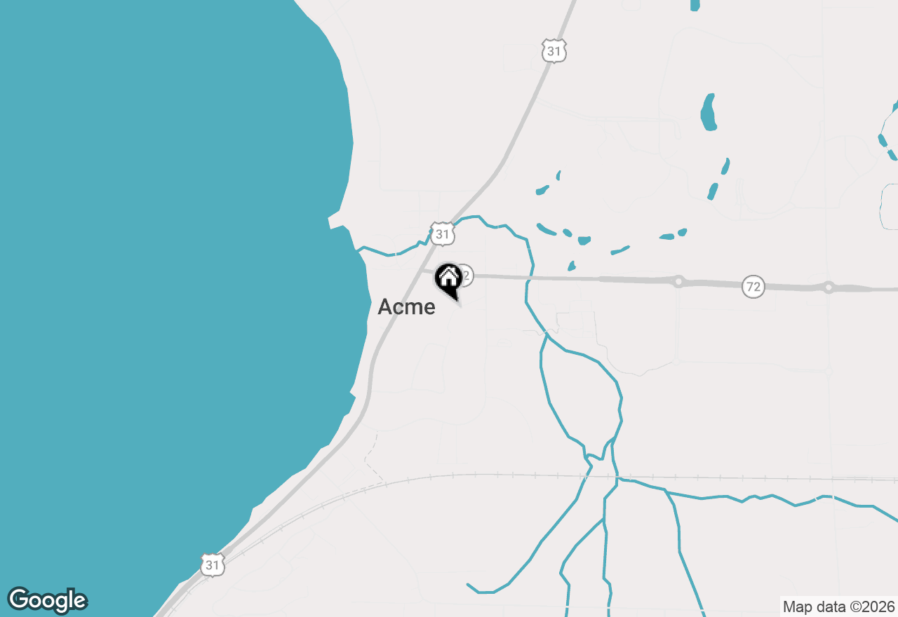 Map of 5883 Andorra Drive #D2, Williamsburg, MI 49690