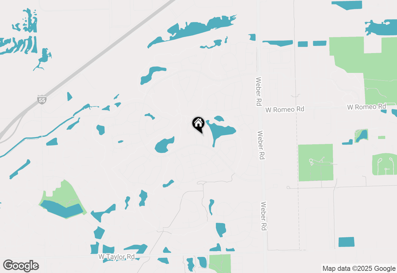 Map of 21126 W Braxton Lane, Plainfield, IL 60544