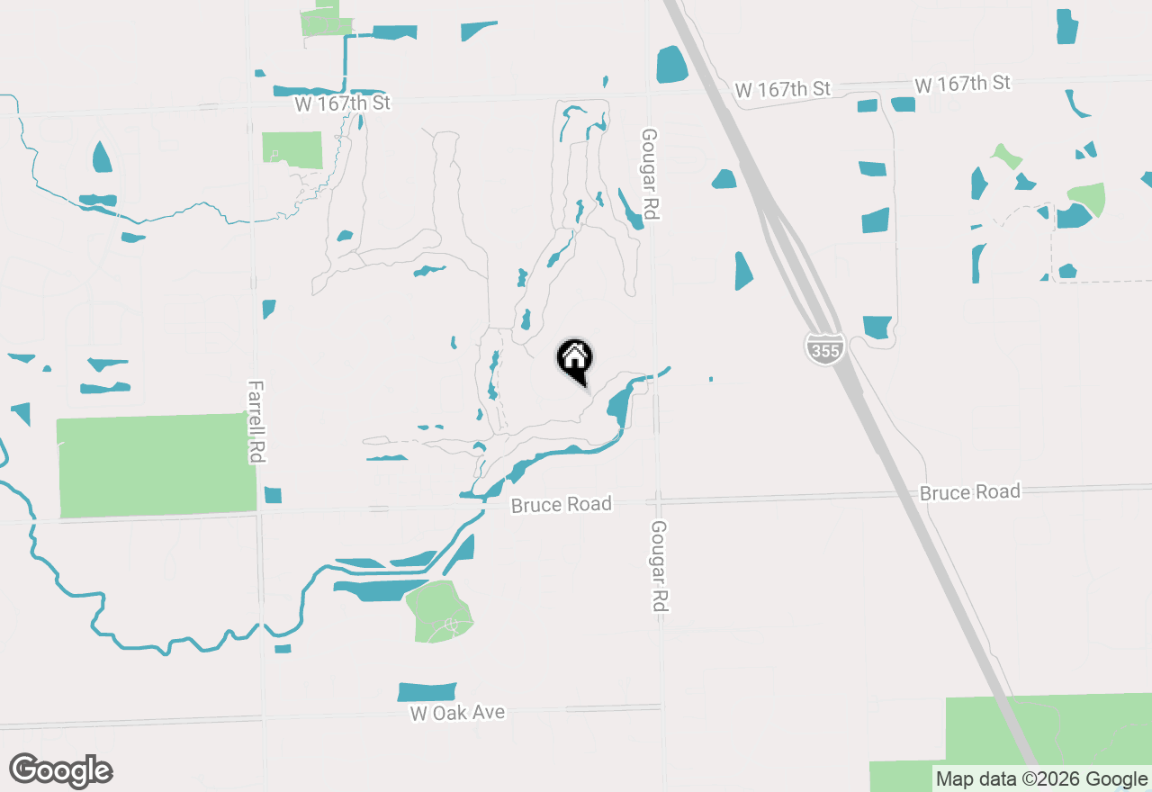 Map of 16129 W Red Cloud Drive, Lockport, IL 60441