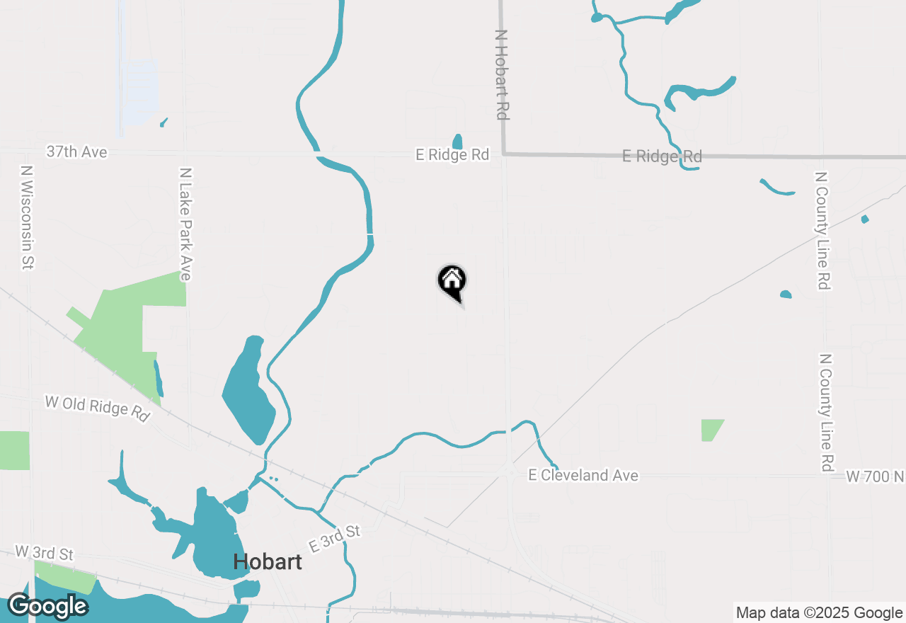 Map of 401 N Joliet Street, Hobart, IN 46342