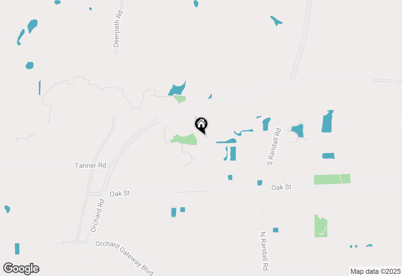 Map of 413 Messenger Circle, North Aurora, IL 60542