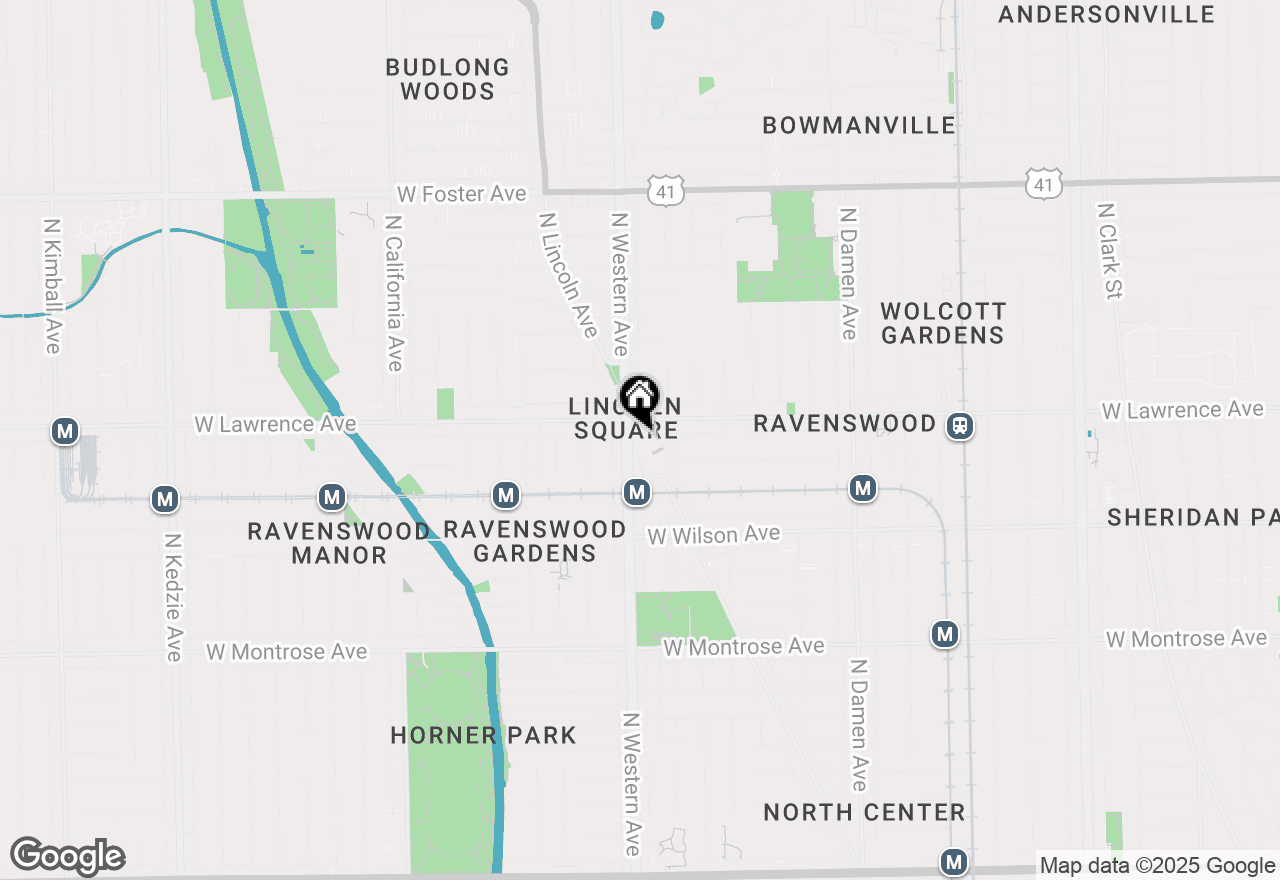 Map of 4754 N Lincoln Avenue #2, Chicago, IL 60625