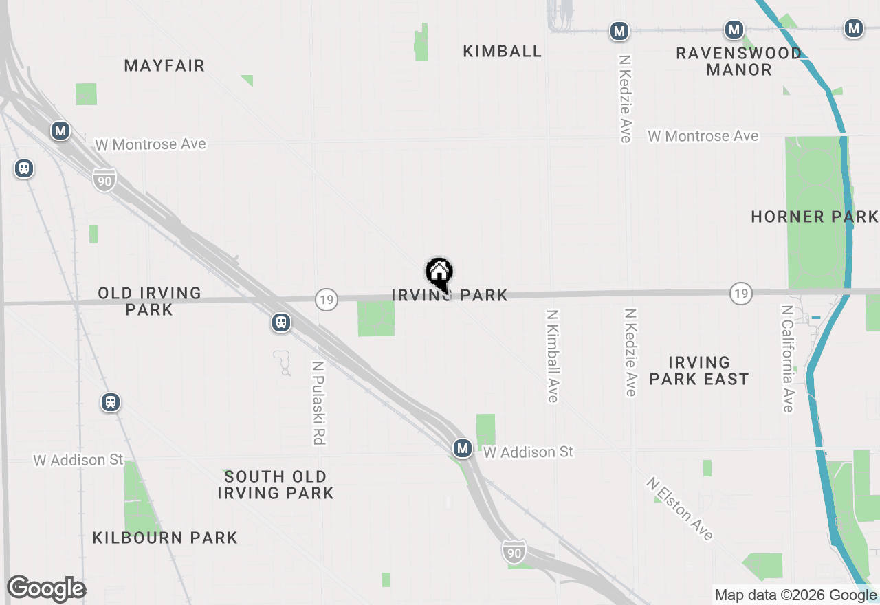 Map of 3659 W Irving Park Road, Chicago, IL 60618