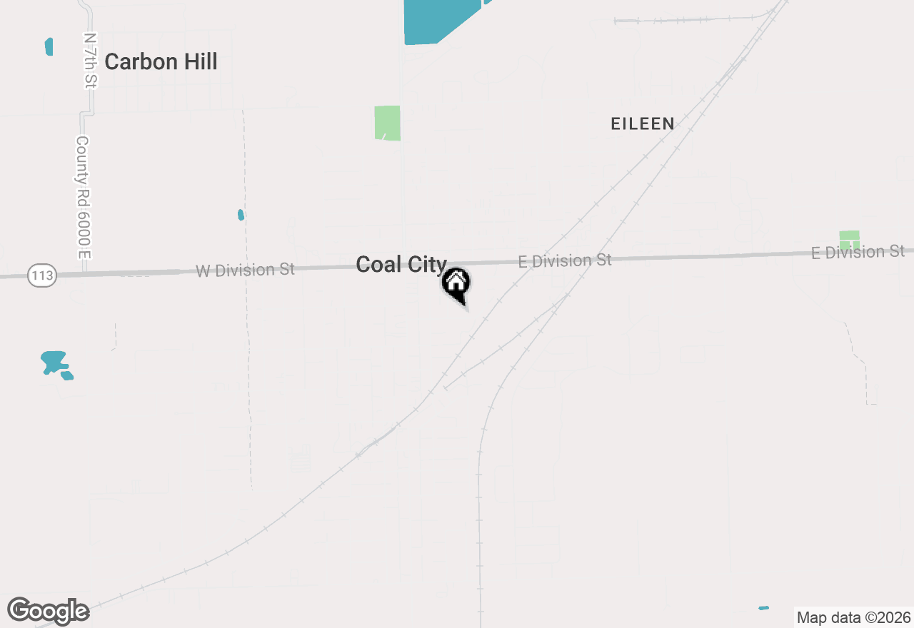 Map of 170 E Church Street, Coal City, IL 60416