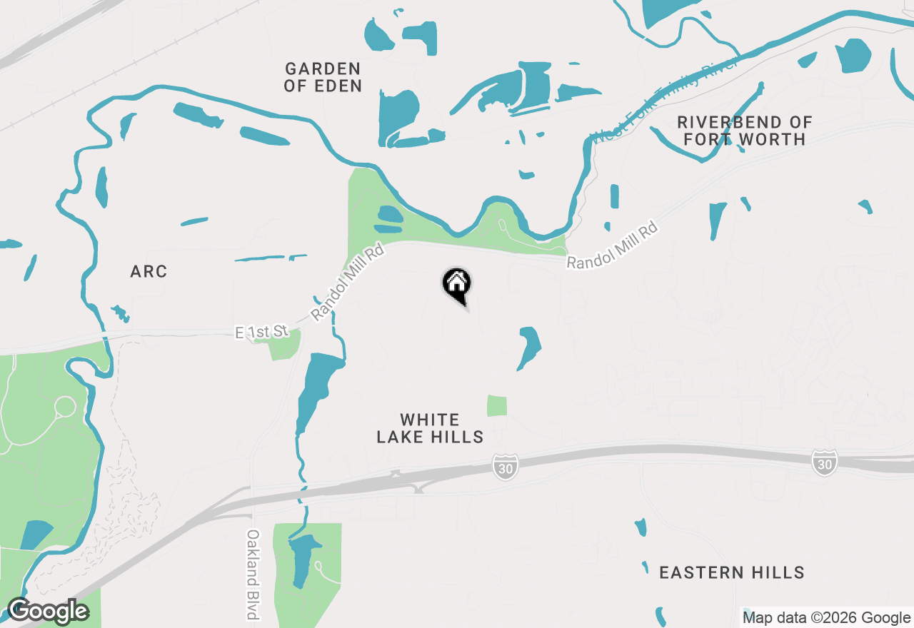 Map of 400 Dale Hollow Road, Fort Worth, TX 76103