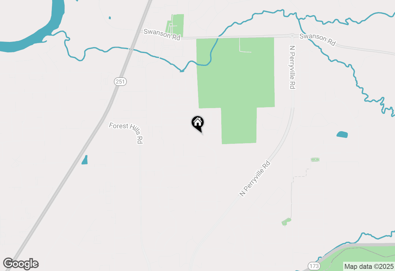 Map of 5647 Buttercup Lane, Machesney Park, IL 61115