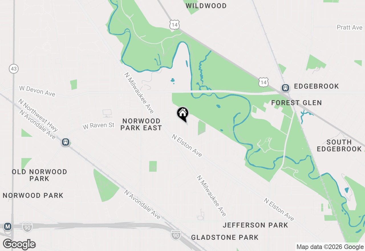 Map of 6159 N Moody Avenue, Chicago, IL 60646