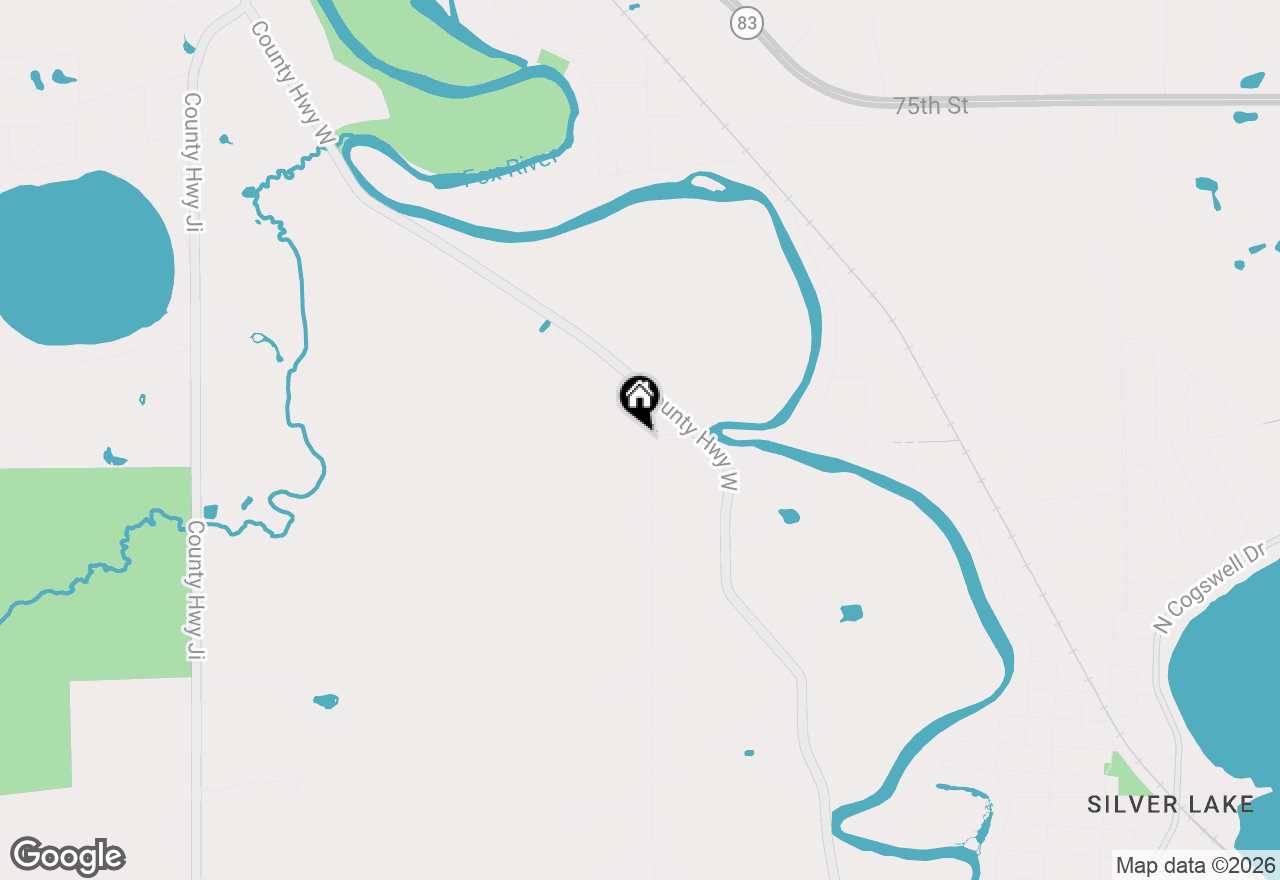 Map of 8200 312th Ave, Burlington, WI 53105