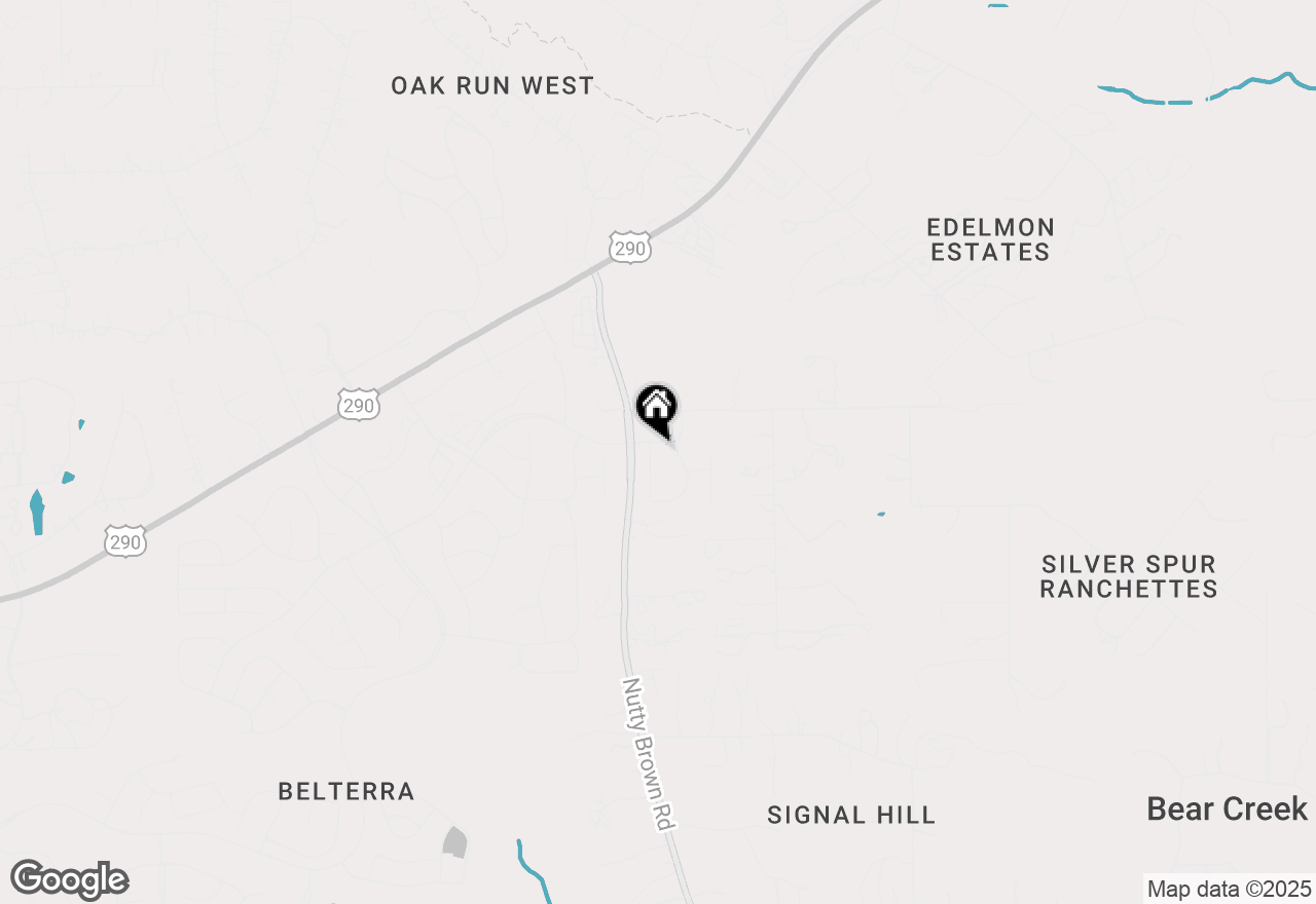 Map of 125 Drury Ln, Austin, TX 78737