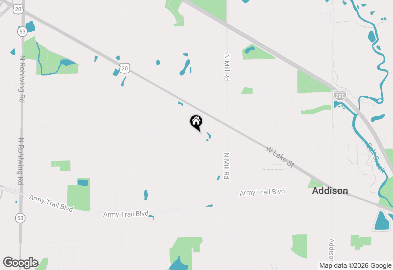 Map of 571 N Veterans Parkway, Addison, IL 60101