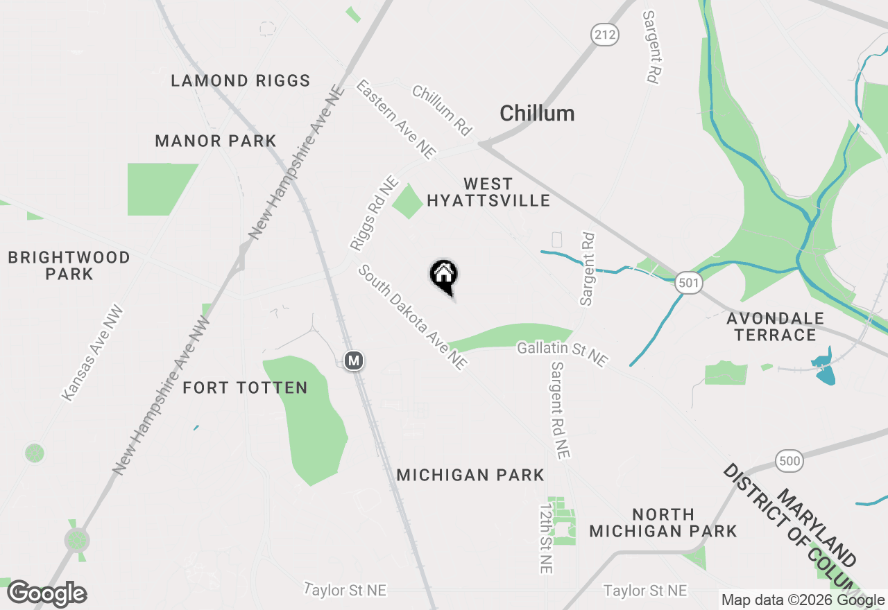 Map of 567 Ingraham Street Ne, Washington, DC 20011