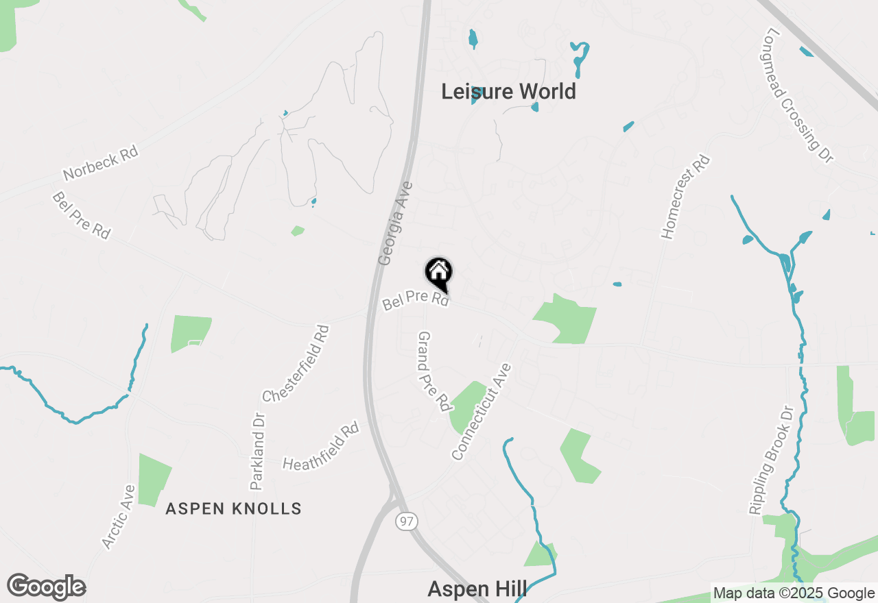 Map of 3844 Bel Pre Road #3844-4, Silver Spring, MD 20906